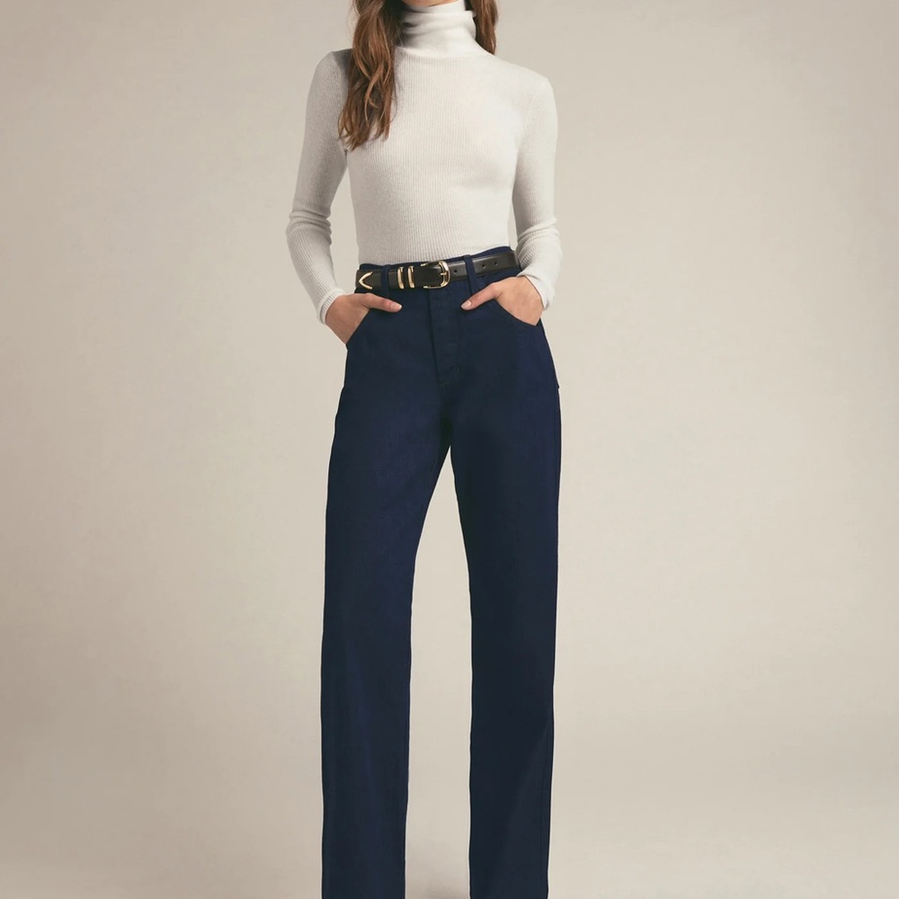 Favorite Daughter NWOT NEVER WORN — THE JENNIFER HIGH RISE LOOSE STRAIGHT